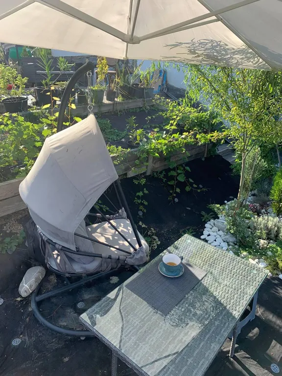 Уютная комната с верандой