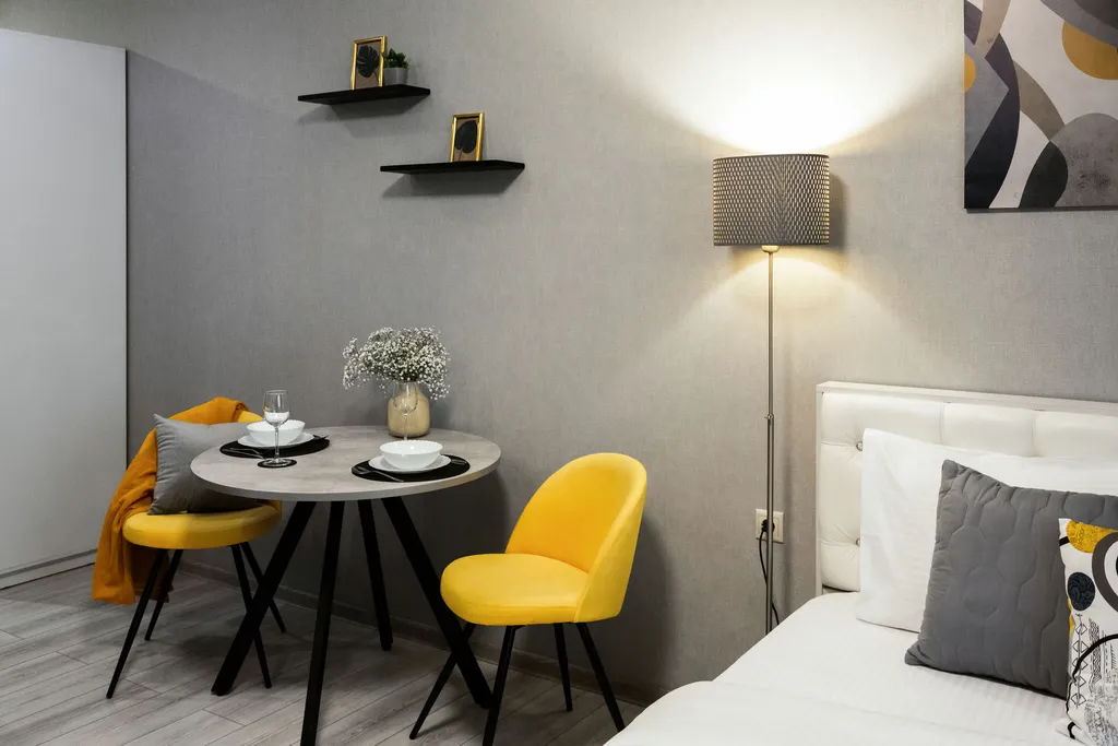 Квартира Квартира Видовая студия с панорамным балконом в ЖК Арго — Самара