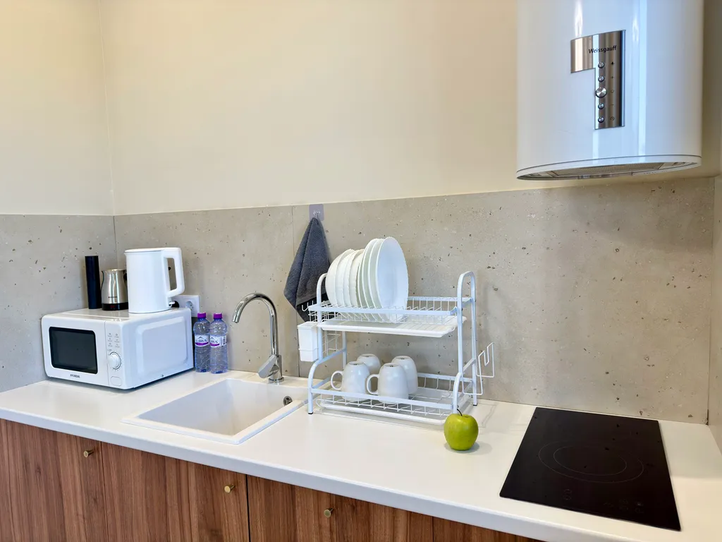 Квартира Квартира Делюкс с балконом и видом на море и горы — Лазаревское