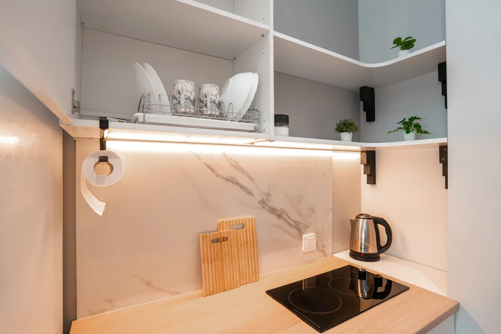 Светлая чистая квартира-студия