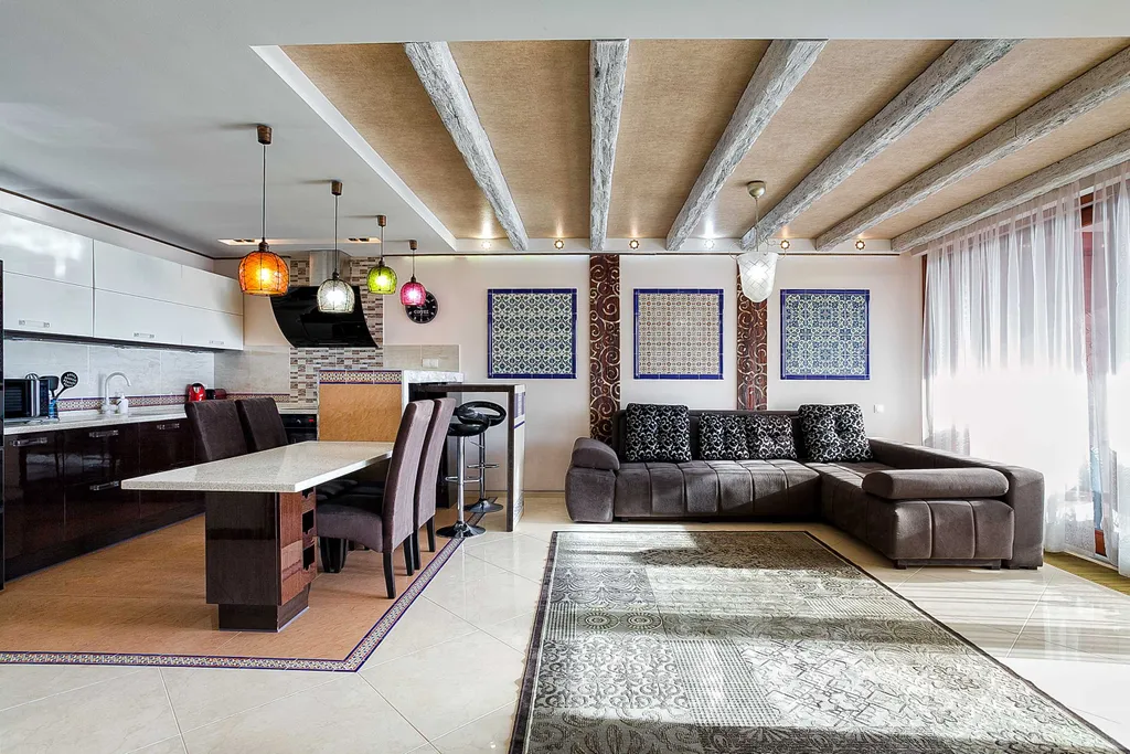 Две спальни и гостиная №119 с видом на море