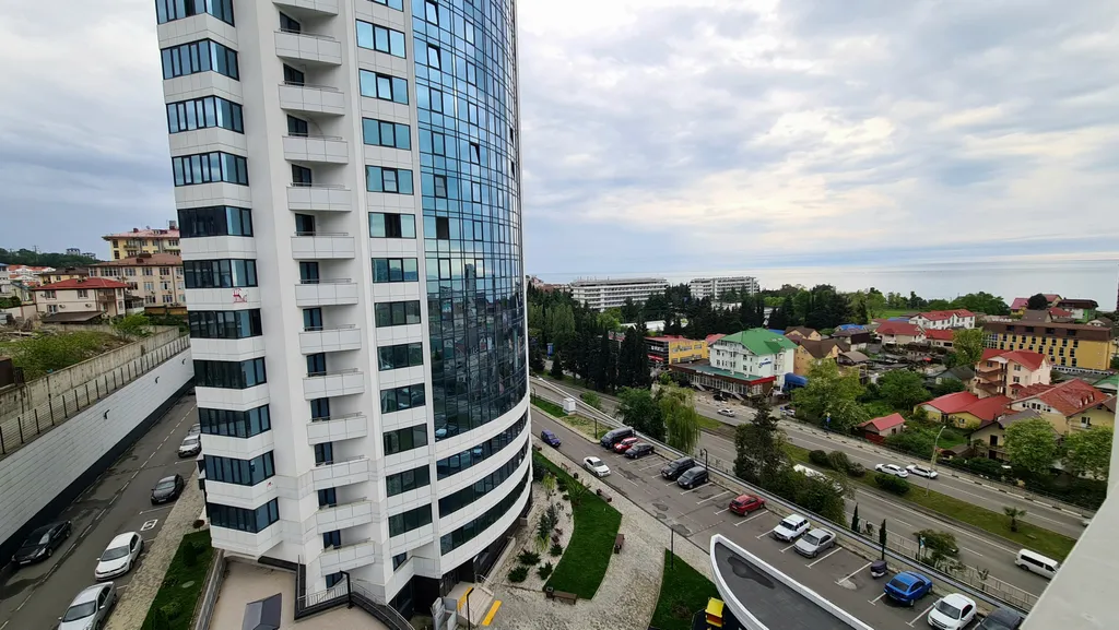 Квартира Двухкомнатная квартира с видом на море. — Адлер