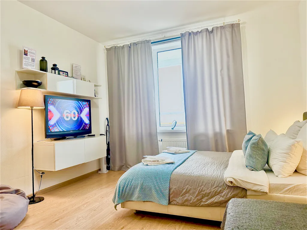 Семейные апартаменты с панорамным балконом