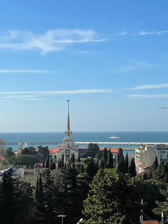 Квартира Квартира Панорамный вид на Морпорт и закат — Сочи