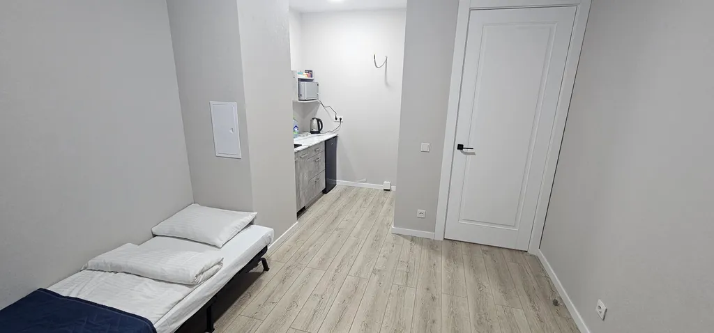 Квартира эконом с кухней-гостиной