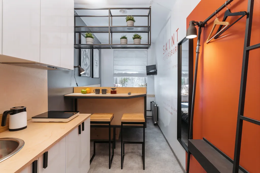 Квартира Квартира Смарт-студия у метро Садовая, Сенная, Спасская — Санкт-Петербург