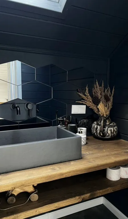 Домик с сауной у леса