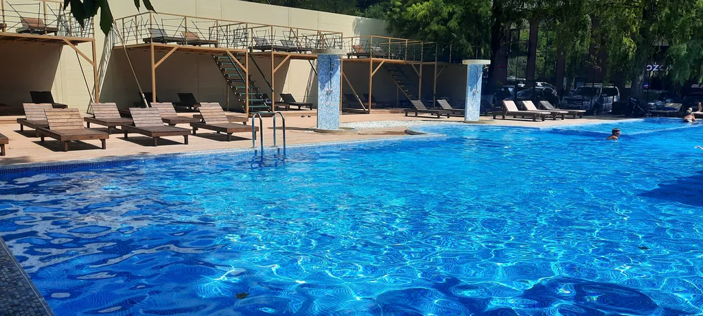 Квартира Квартира Студия у моря в комплексе с бассейном — Адлер