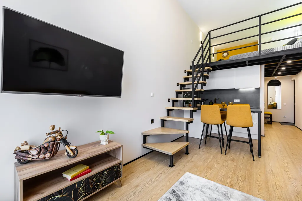 Квартира Квартира Yellow studio — Казань