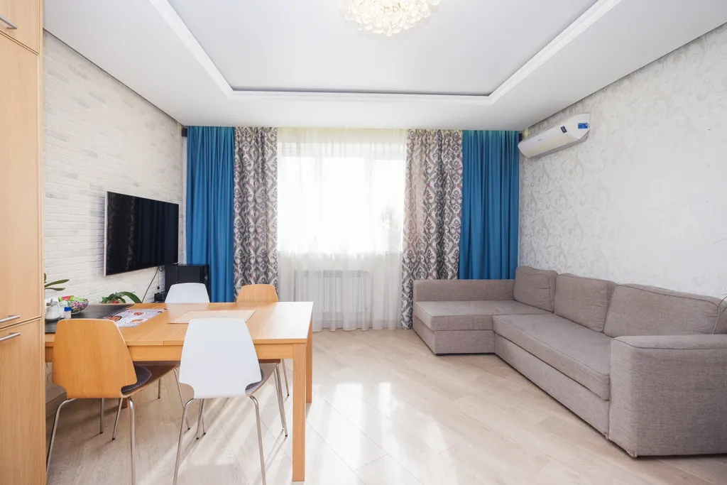 Квартира Уютная трёхкомнатная квартира на 6 человек с бесконтактным заселением — Новосибирск