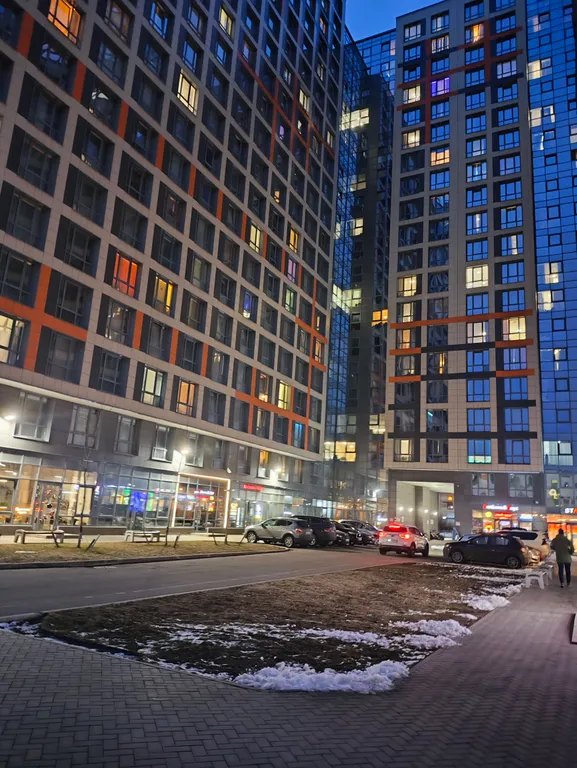 Студия в апартаментах у метро Парнас