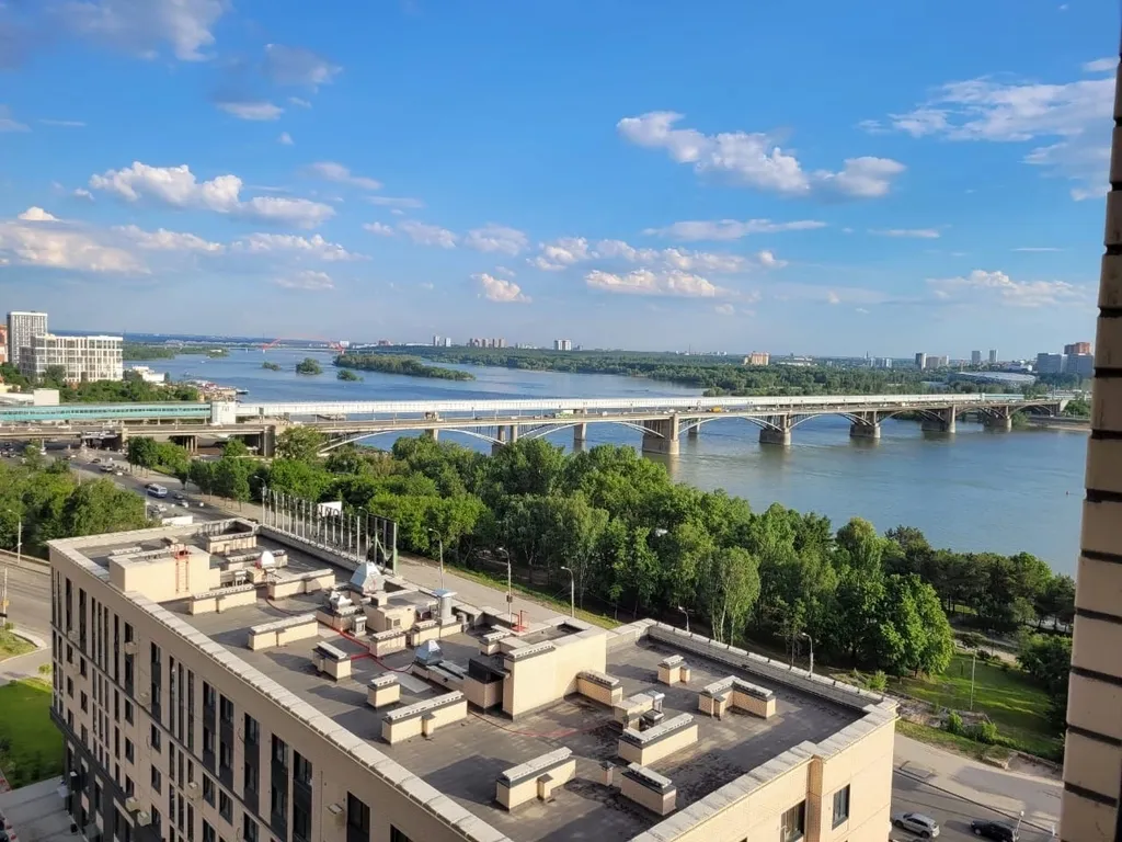 Квартира Квартира Прекрасный вид на Обь — Новосибирск