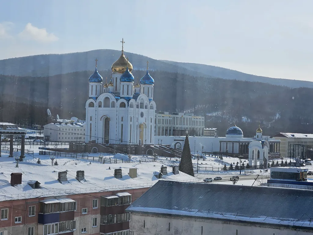 Студия с видом на рождественский собор