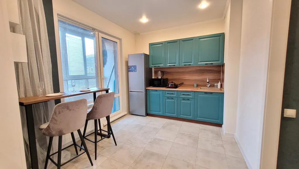 Квартира с дизайнерским ремонтом