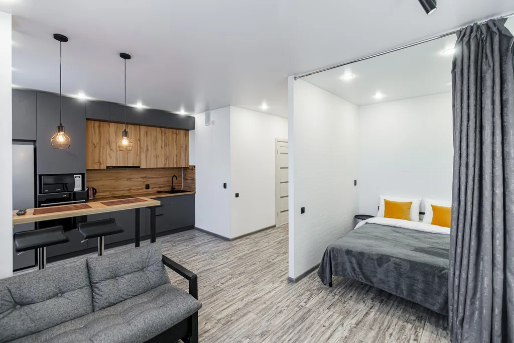 Квартира Апартаменты лофт в ЖК Аквамарин с видом на реку — аренда посуточно в Ульяновск