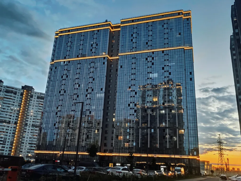 Квартира Видовая квартира на 20 этаже с парковочным местом — Шушары