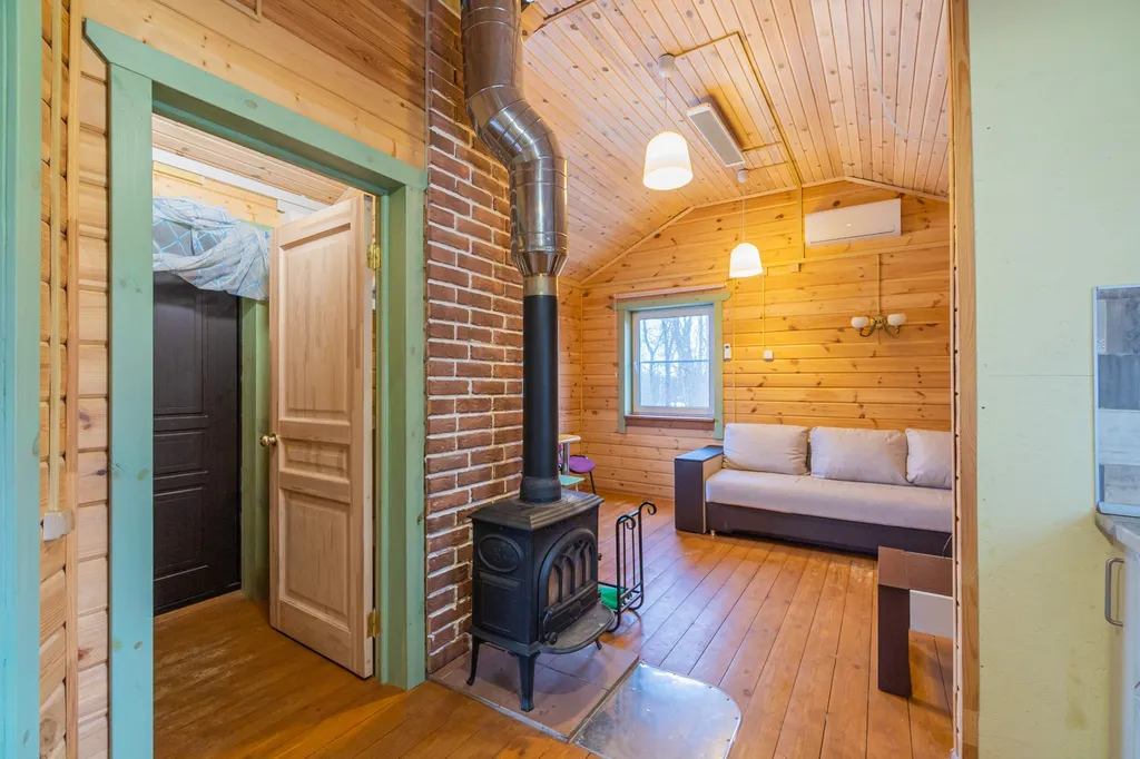 Уютный домик в тишине рядом с экотропой и баней за доплату