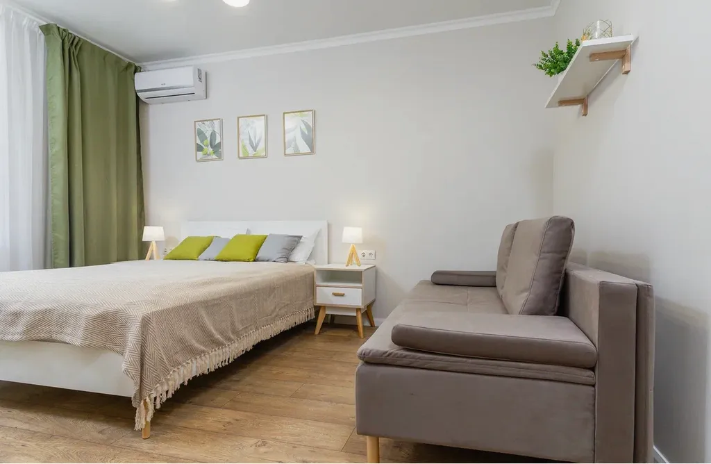 Апартаменты Scandi в 350 м от моря