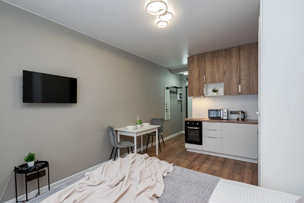 Уютная студия у цирка