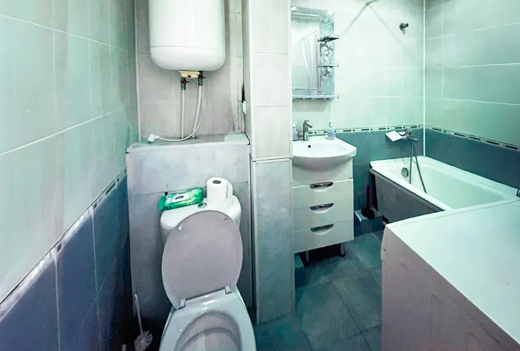 Двухкомнатная квартира с раздельными комнатами