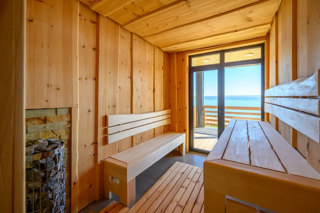 Комфортабельный дом у речного плёса