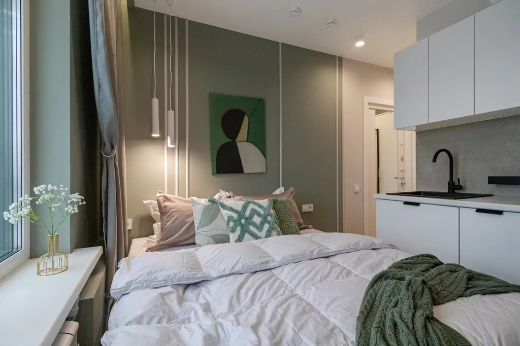 Квартира Квартира Новая студия рядoм с ФГБУ НМИЦ ССХ имени Бакулева — Новоивановское