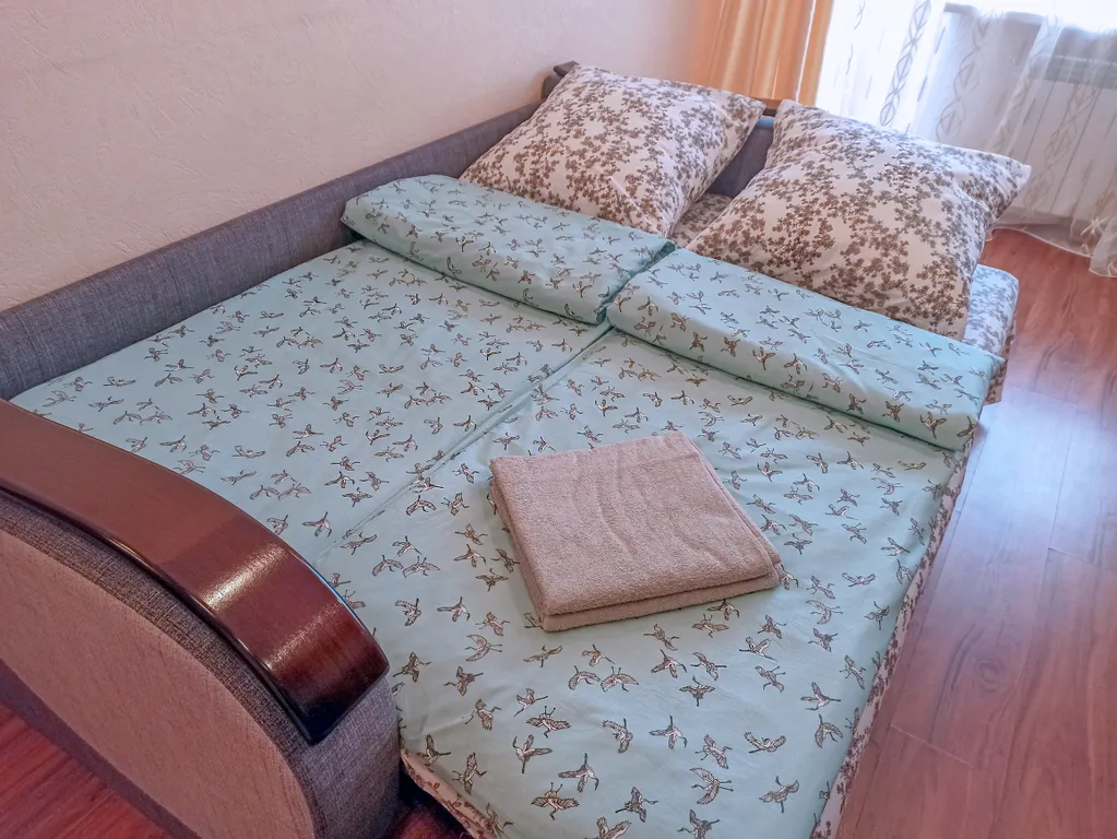 Тихая квартира в центре города с шикарным видом на городские пейзажи!