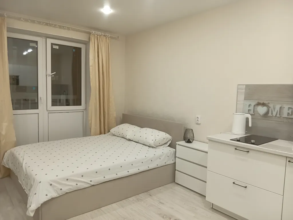 Квартира Студия у глобуса с 2 отдельными спальными местами — аренда посуточно в Тверь