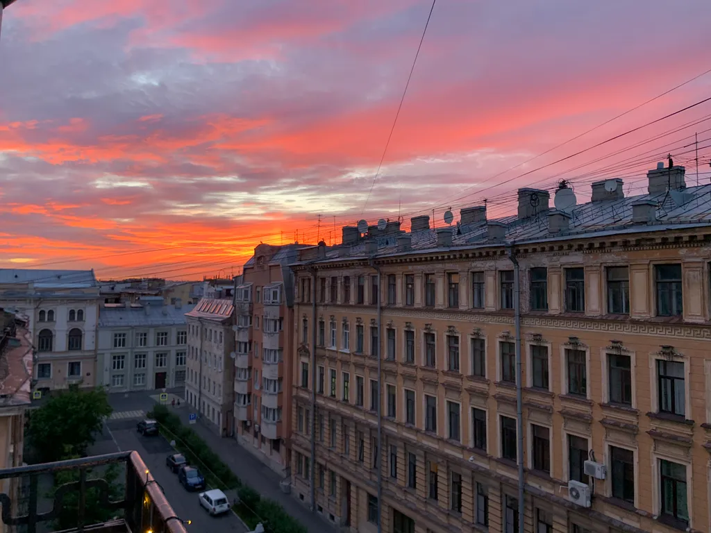 Квартира Квартира Уютная студия с балконом в центре Санкт-Петербурга — Санкт-Петербург
