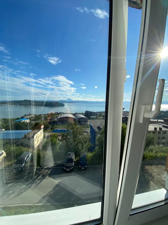 Квартира с видом на вулкан и на тихий океан