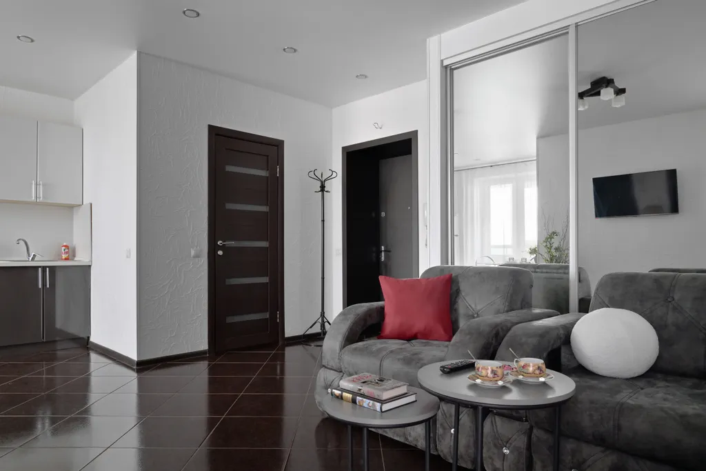 Двухкомнатная квартира-студия рядом с зоопарком