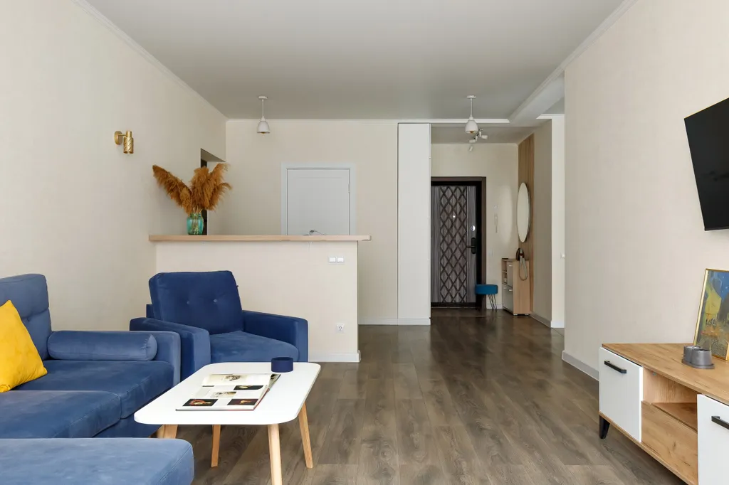 Трёхкомнатная квартира с сауной рядом с центром