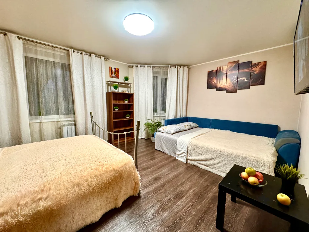 Уютная квартира рядом с набережной р. Волги