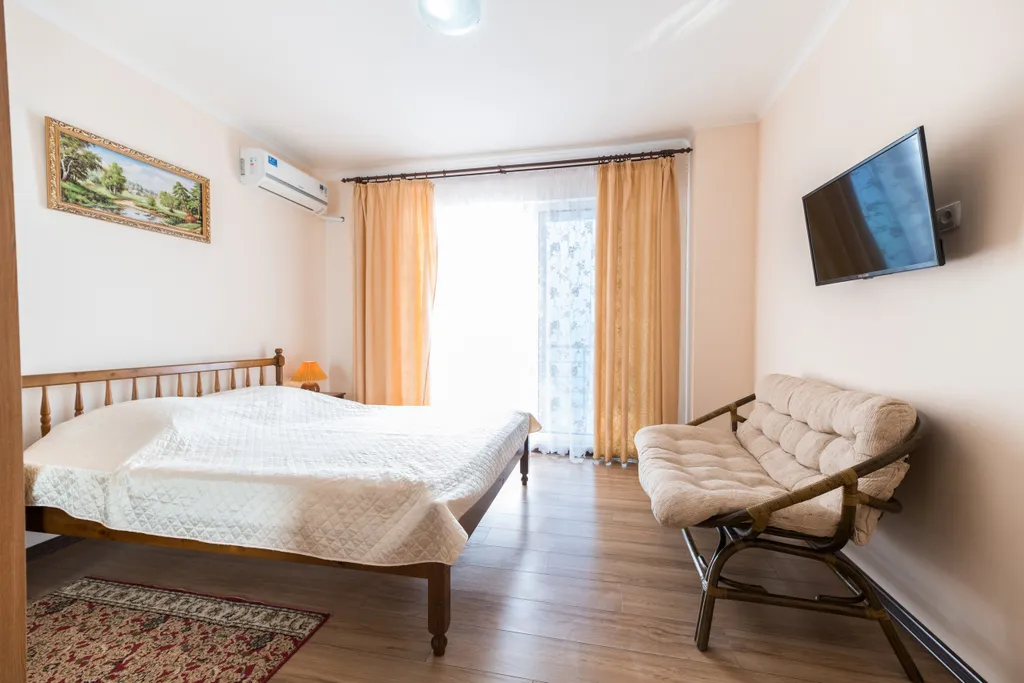 Квартира Апартаменты 11,12 с кухней и балконом, панорамный вид на море — аренда посуточно в Утес