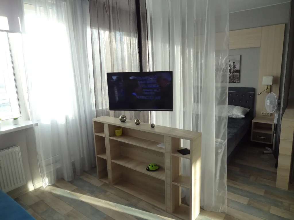 Уютная видовая квартира-студия рядом с метро Девяткино