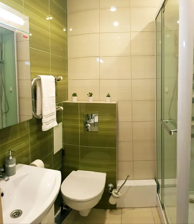 Уютная квартира с видом на лесной массив и парковочной зоной