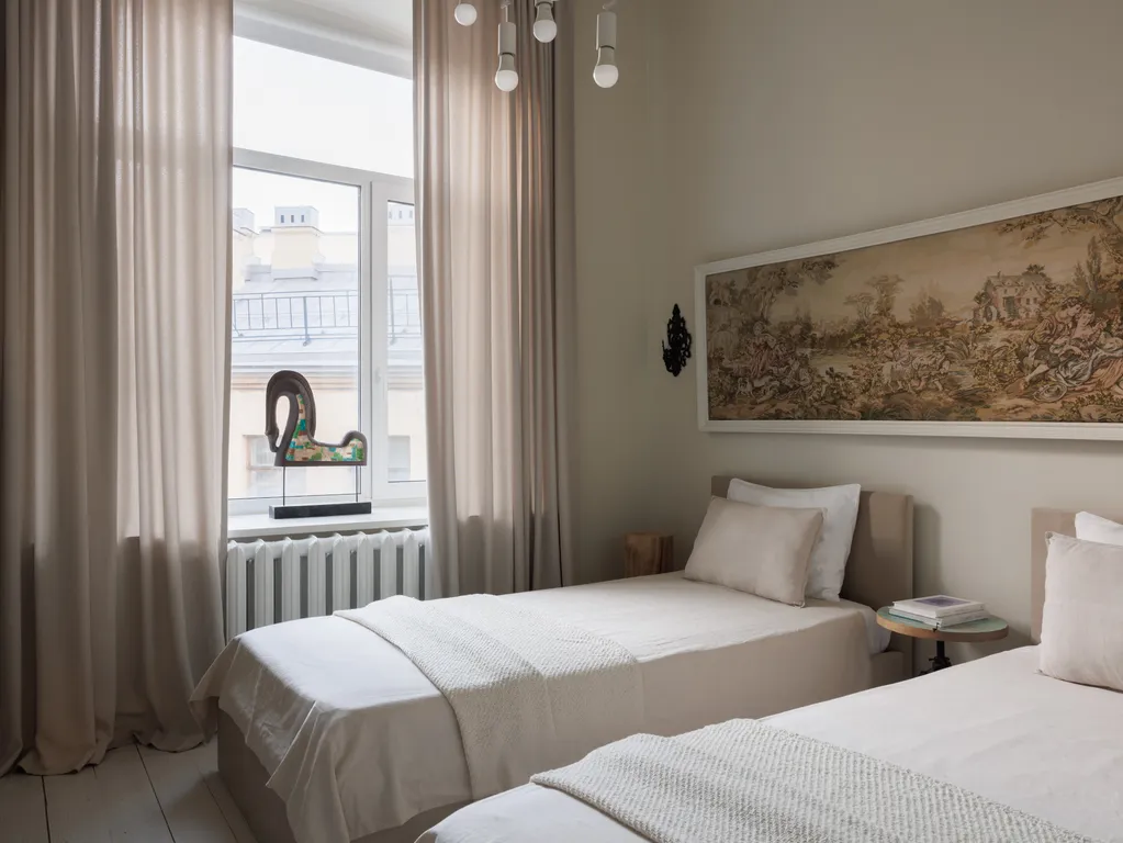 Квартира Белая квартира у парка — Санкт-Петербург