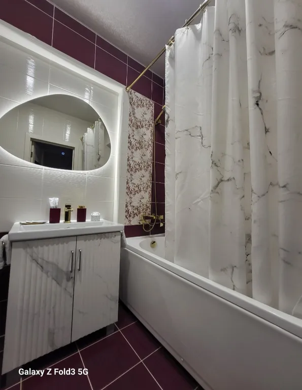 Уютная квартира в центре с видом на ночной город