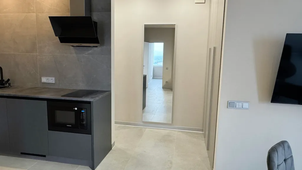 Апартмент с видом на Волгу и мост