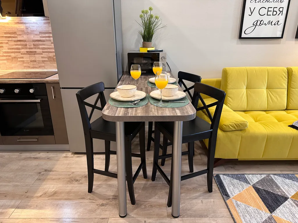 Уютная квартира с видом на море и горную реку в ЖК Солнечный Дагомыс