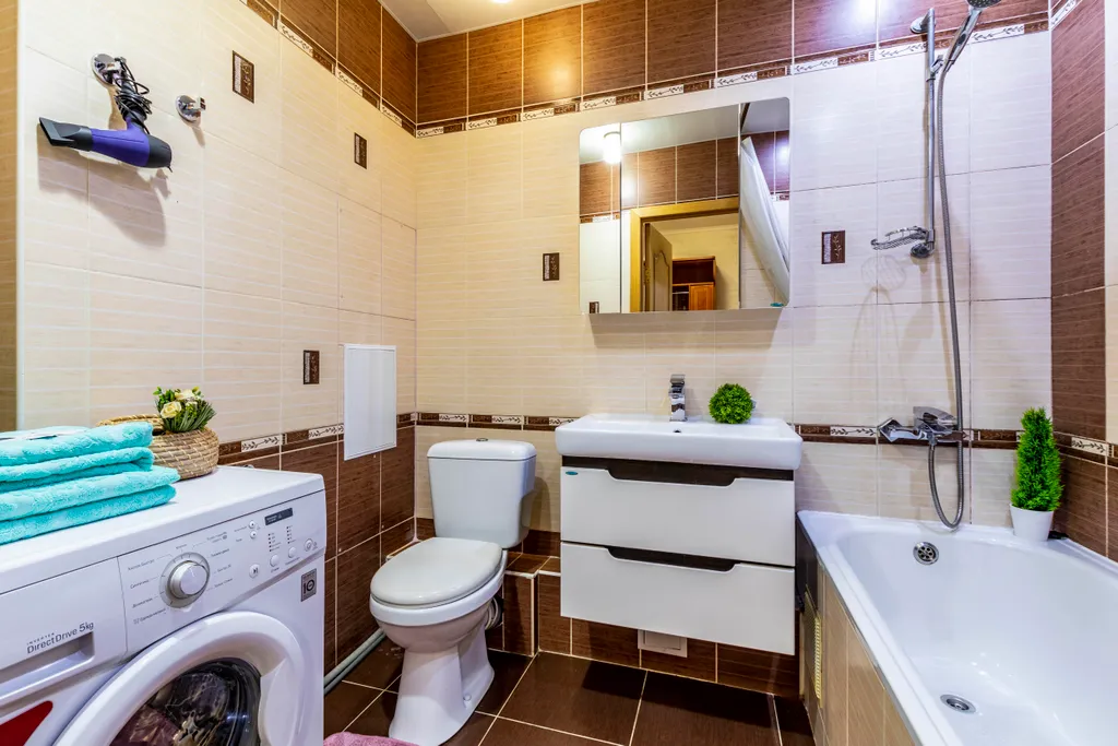 1комнатная квартира с лоджией для 4-х гостей