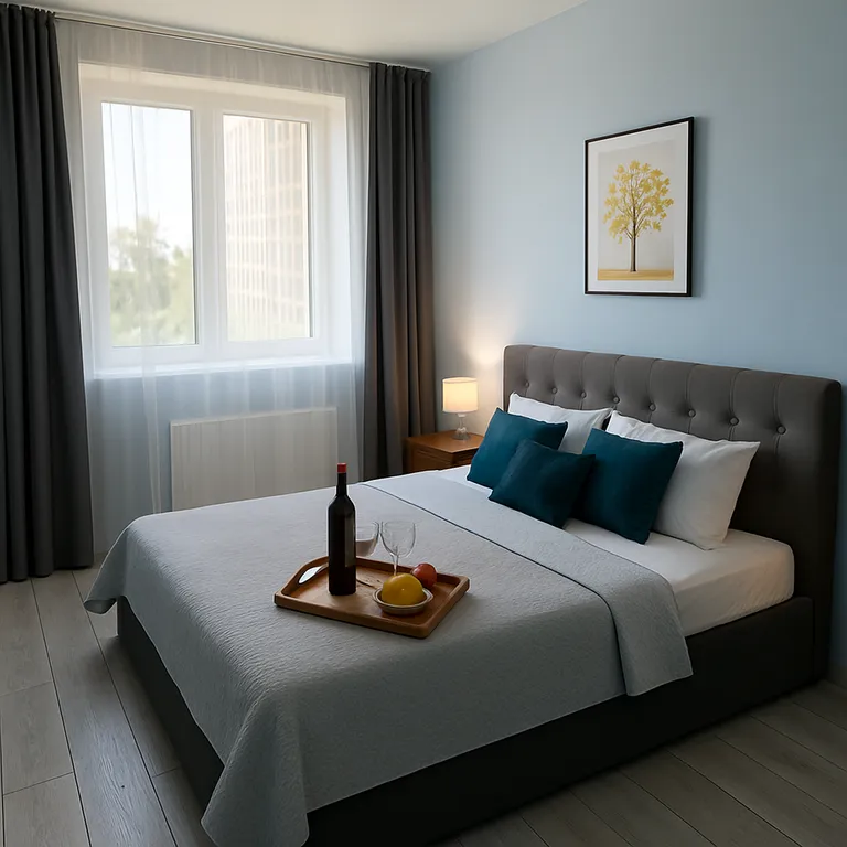 Двухкомнатная квартира у Космопорта с большой ванной — аренда посуточно в Самара