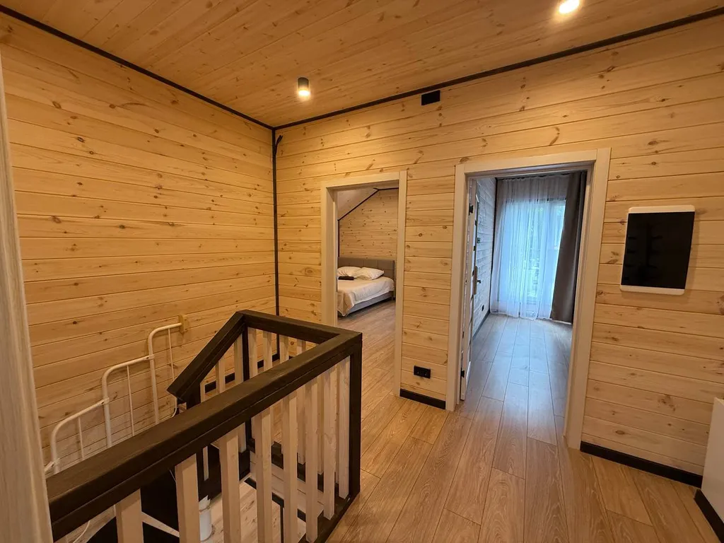 Комфортный дом на компанию с видом на озеро Тургояк