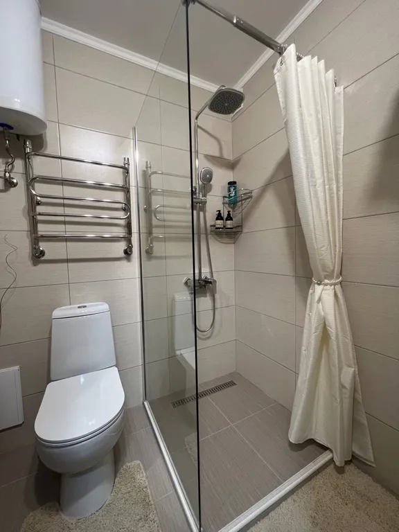 Шикарные апартаменты с белоснежными полотенцами и постельным бельем