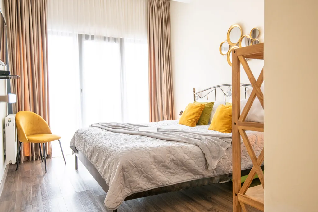 Светлая квартира с видом на парк