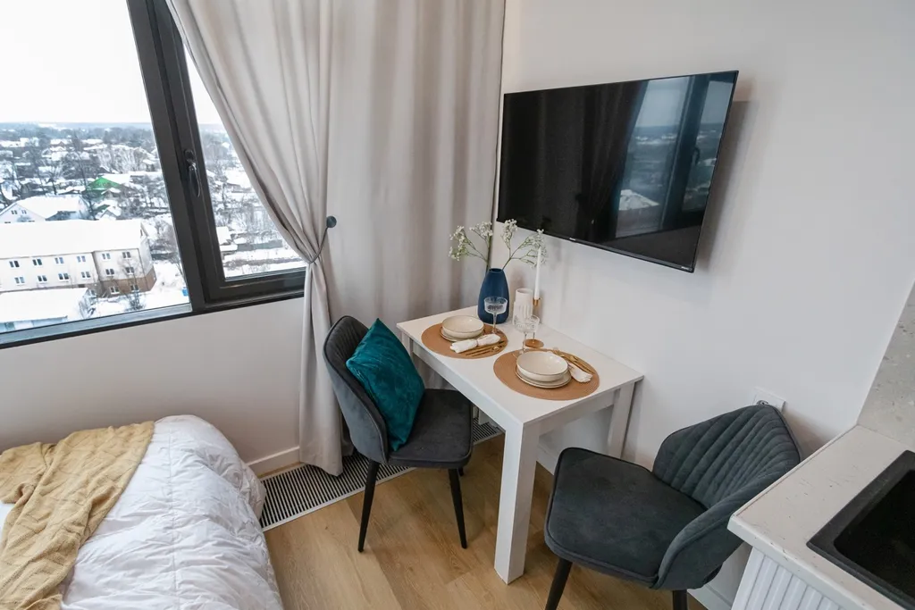 Квартира Квартира Новая студия рядoм с ФГБУ НМИЦ ССХ имени Бакулева — Новоивановское