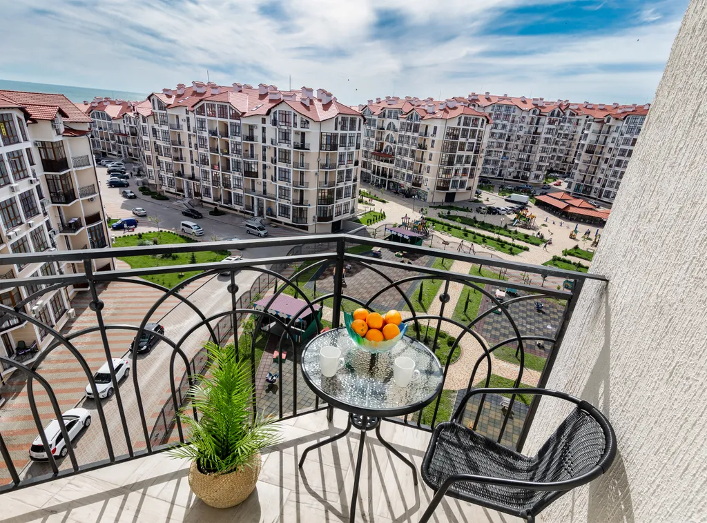 Квартира Уютная светлая квартира с видом на море — Геленджик