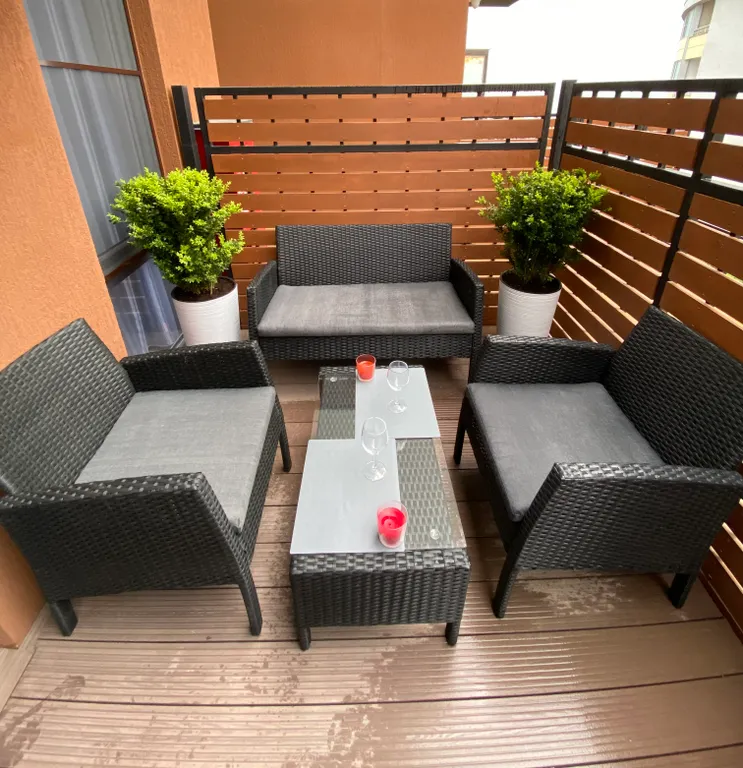 Квартира Квартира Стильная студия с личной террасой — Адлер