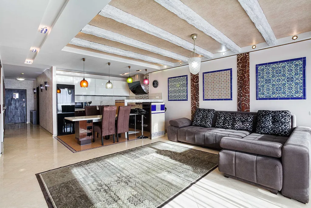 Две спальни и гостиная №119 с видом на море