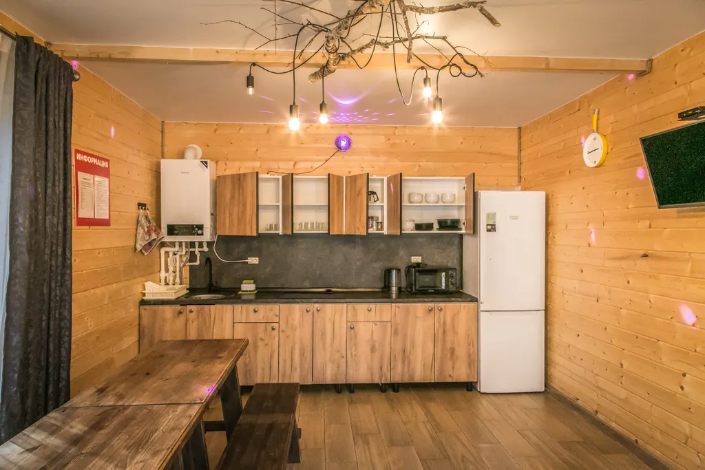 Коттедж для всей компании с видом на горы